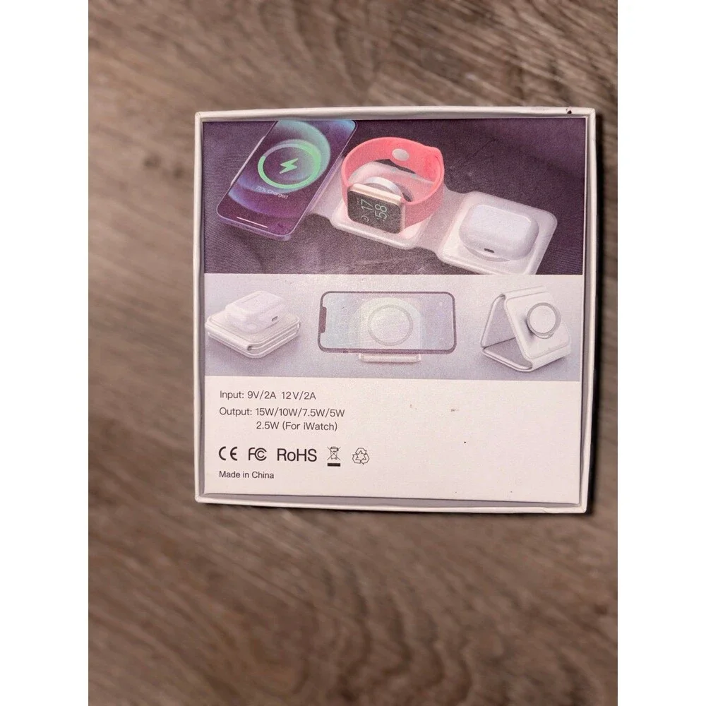 BRAND NEW- 3 in 1 Magnetic Wireless Charger. New I’m box. Never used, never open